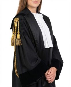 Kit toga avvocato in tela vaticana